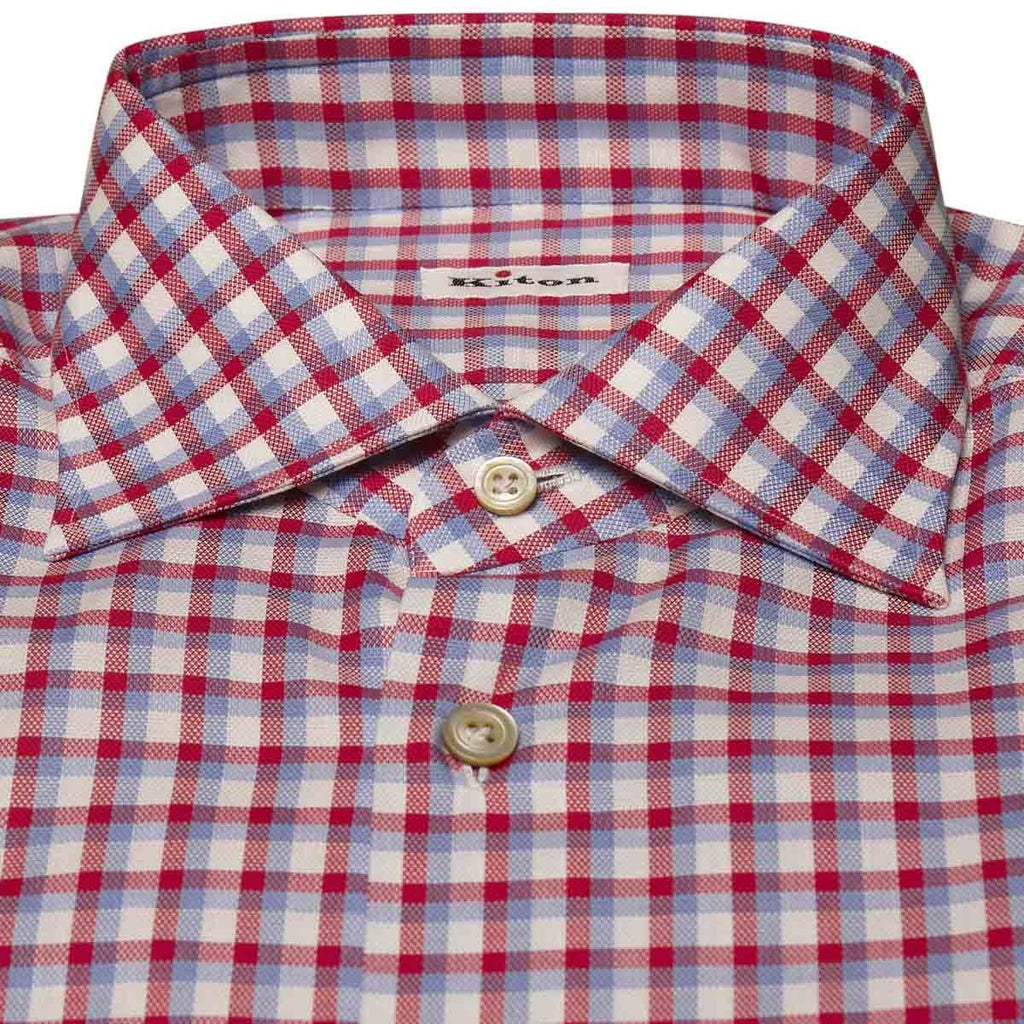 Kiton KITON Multicolor Cotton Shirt Multicolor 001