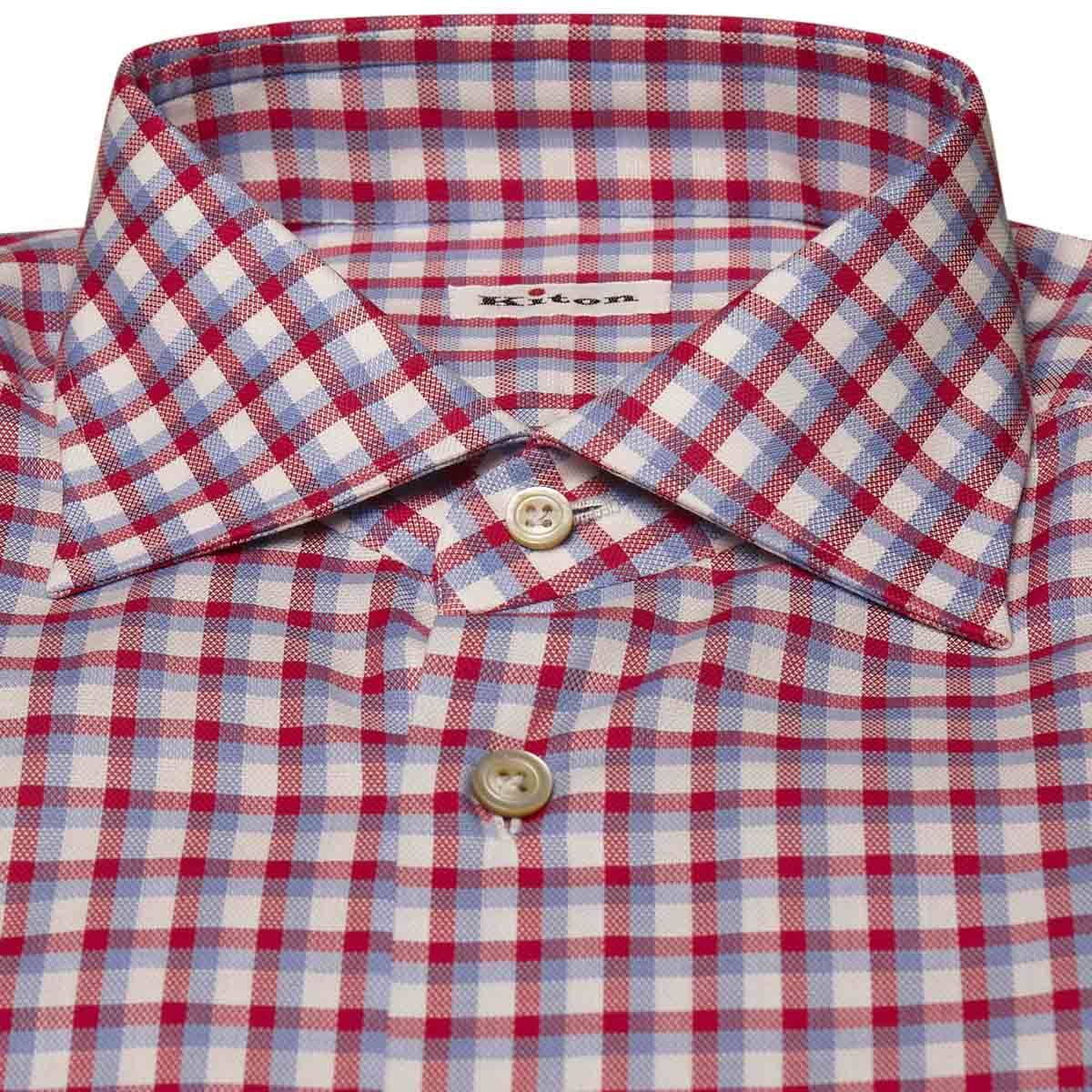 Kiton KITON Multicolor Cotton Shirt Multicolor 001