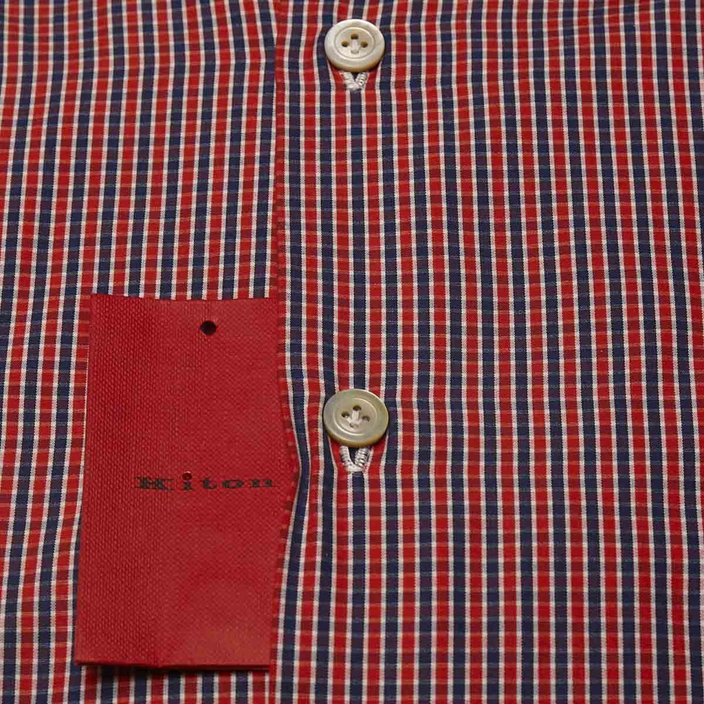 KITON Multicolor Cotton Shirt