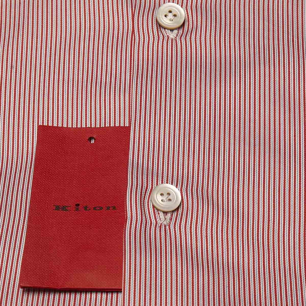 KITON Multicolor Cotton Shirt