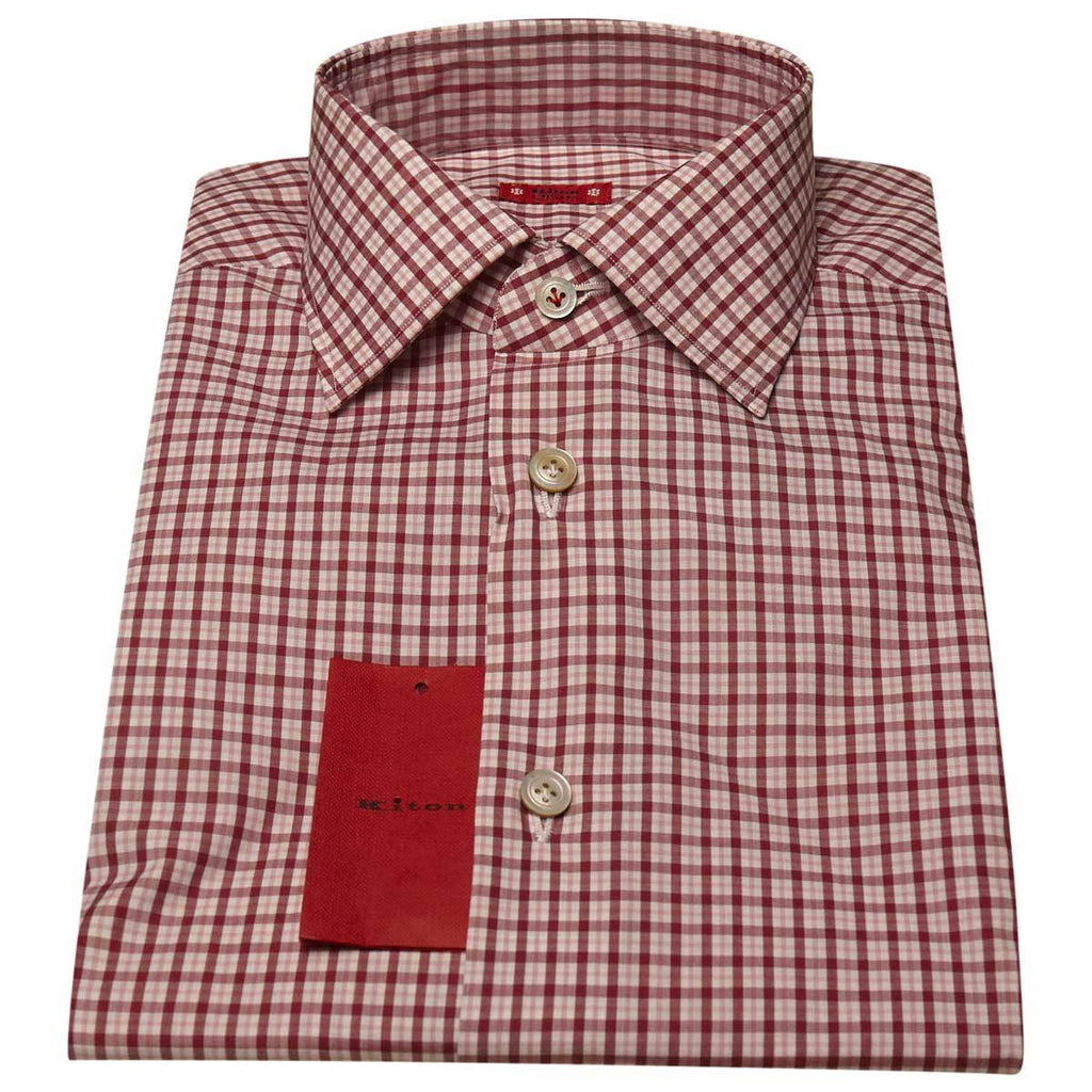 KITON Multicolor Cotton Shirt
