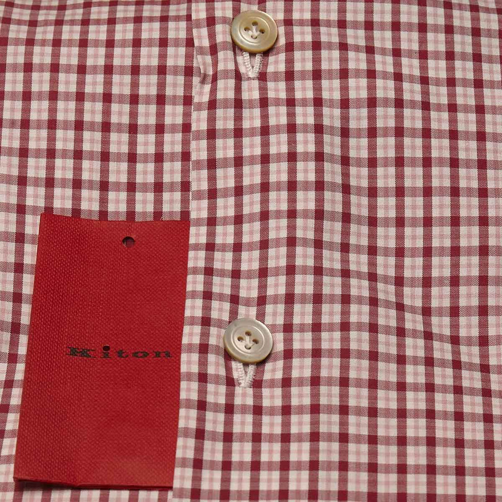 KITON Multicolor Cotton Shirt