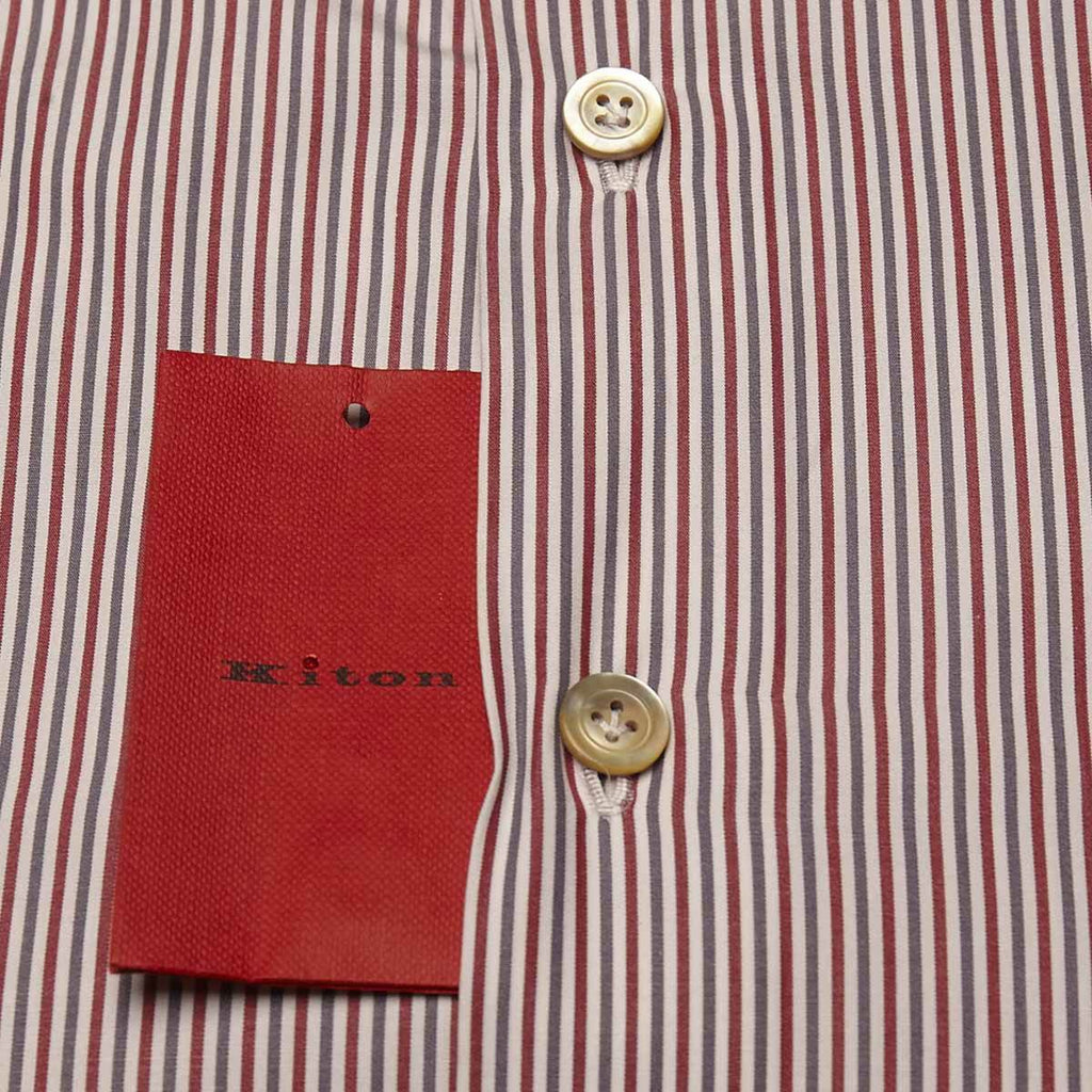 KITON Multicolor Cotton Shirt
