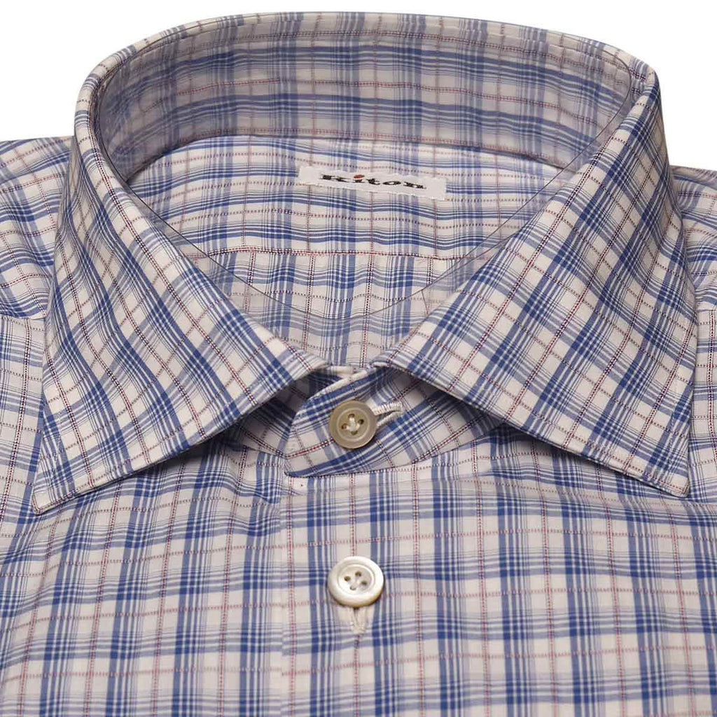 KITON Multicolor Cotton Shirt