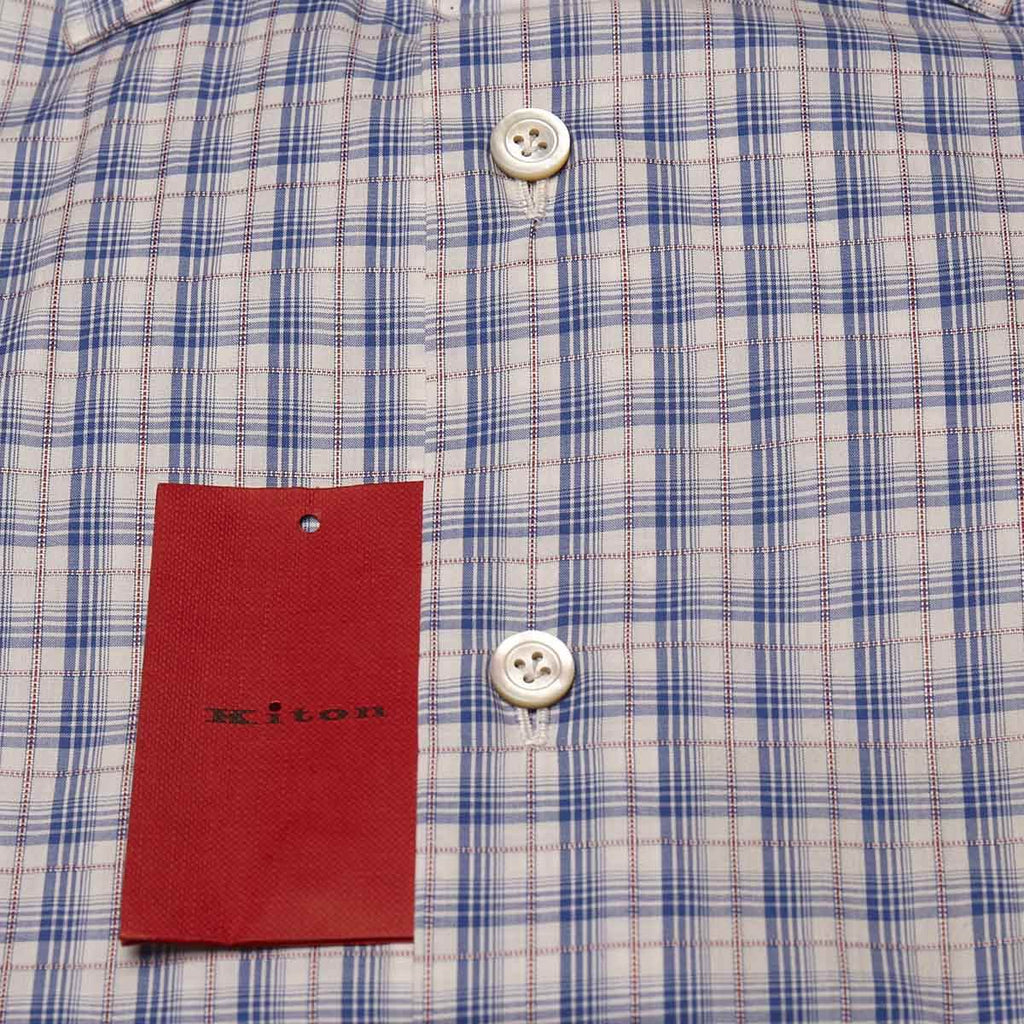 KITON Multicolor Cotton Shirt