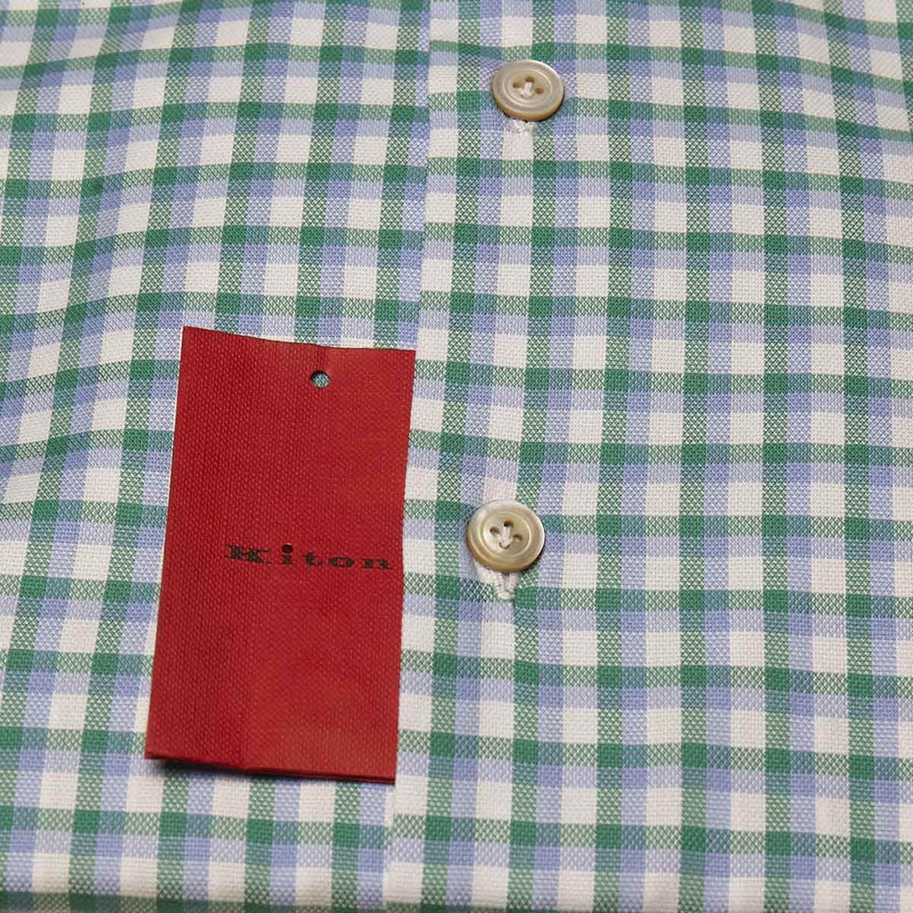 KITON Multicolor Cotton Shirt