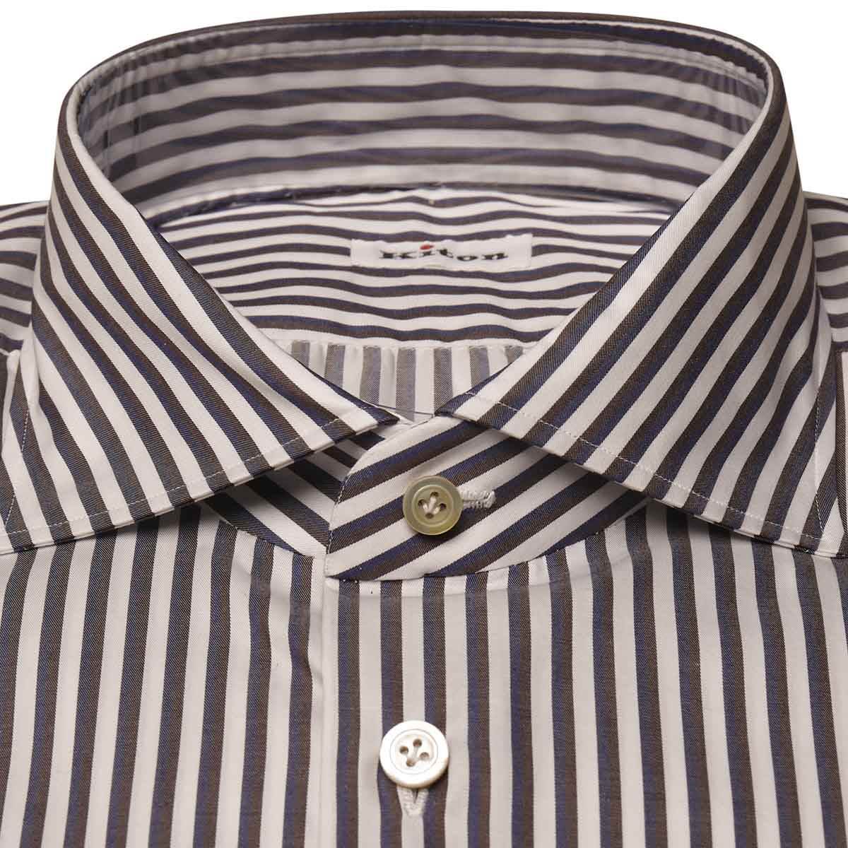 Kiton KITON Multicolor Cotton Shirt Multicolor 001