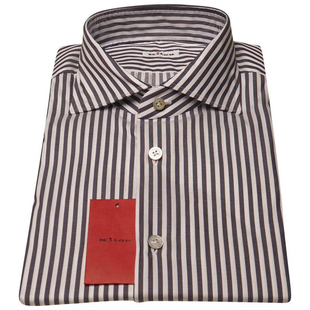 KITON Multicolor Cotton Shirt
