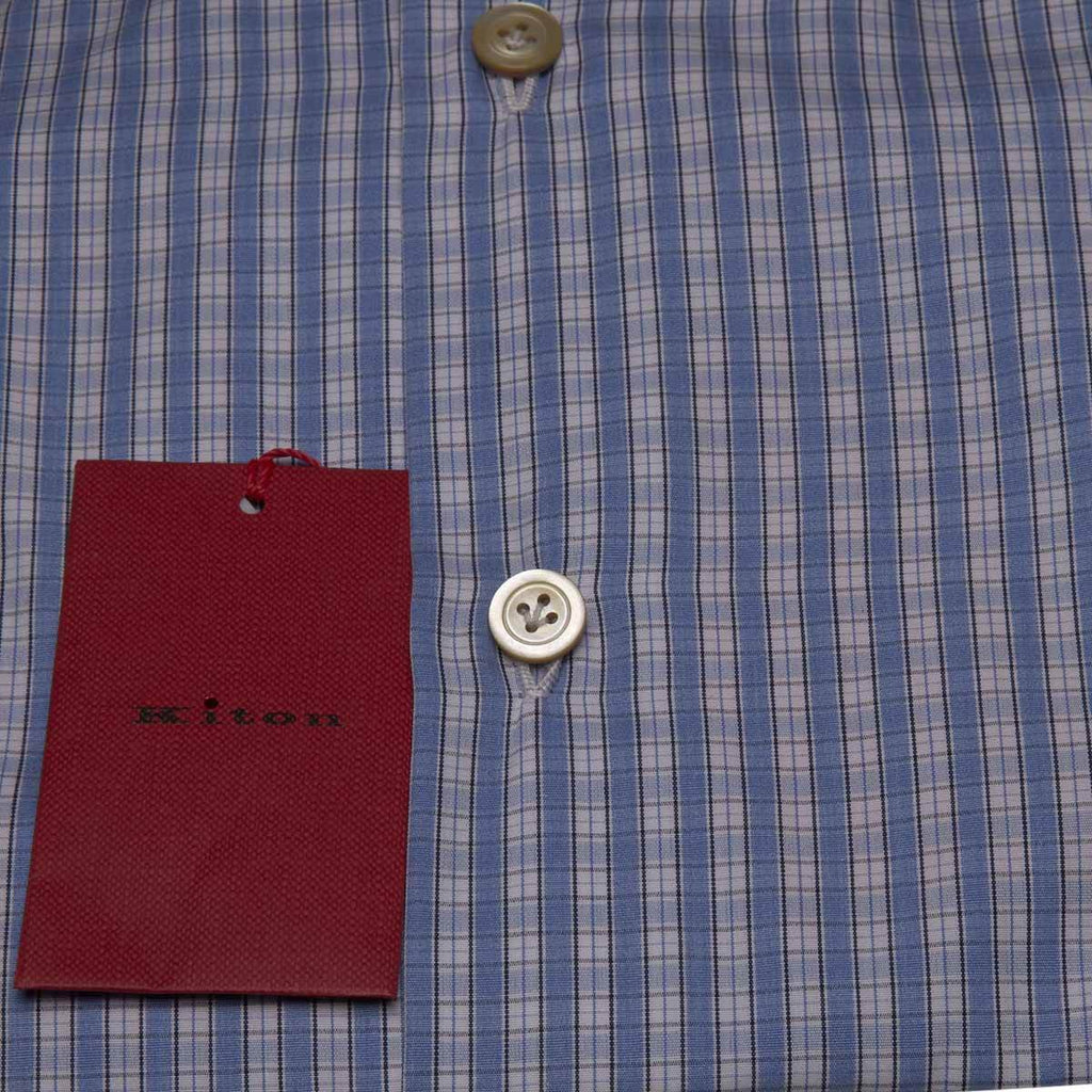 KITON Multicolor Cotton Shirt