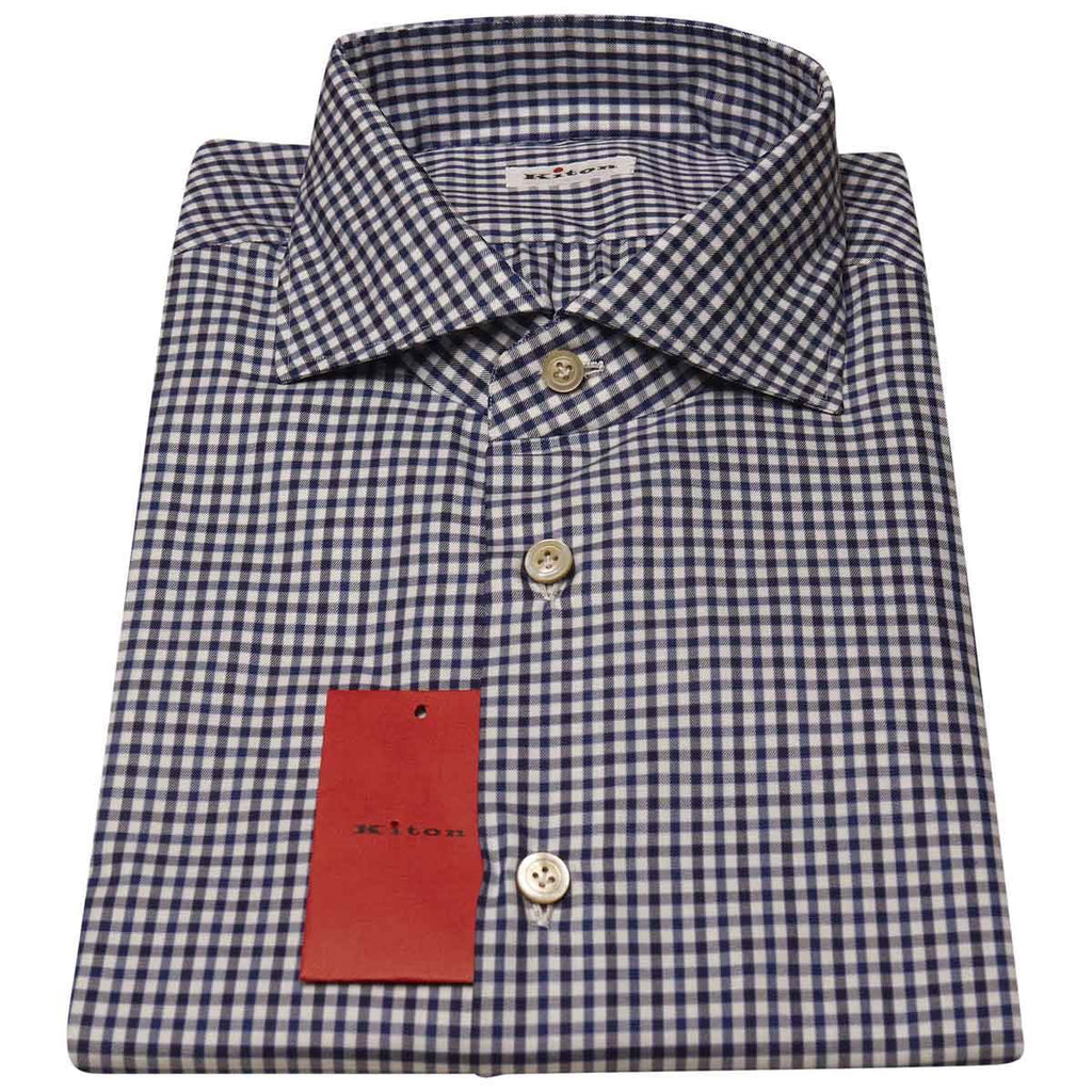 KITON Multicolor Cotton Shirt