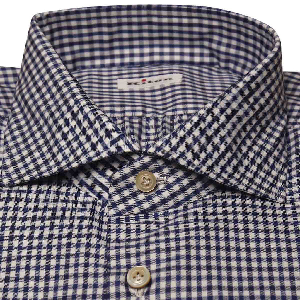 KITON Multicolor Cotton Shirt