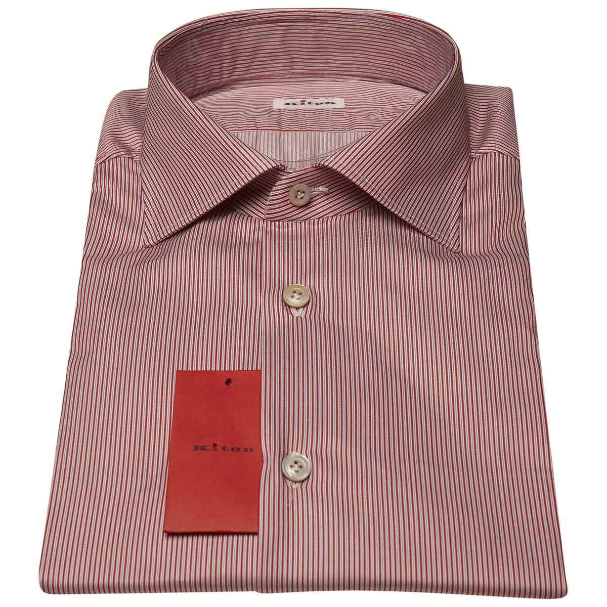 KITON Multicolor Cotton Shirt
