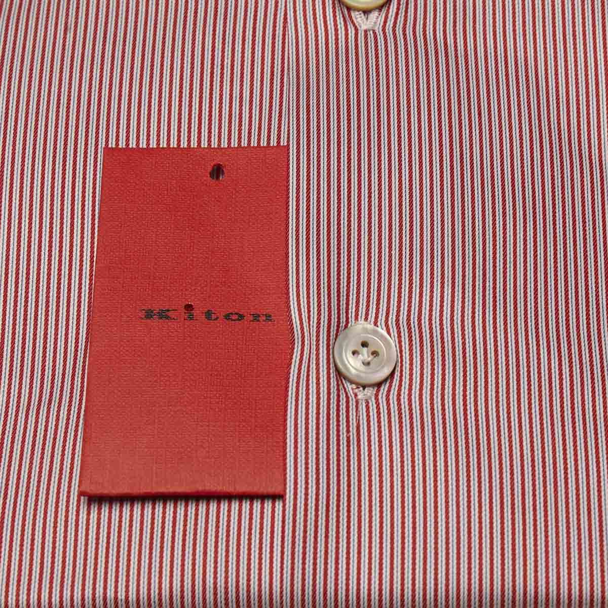 KITON Multicolor Cotton Shirt