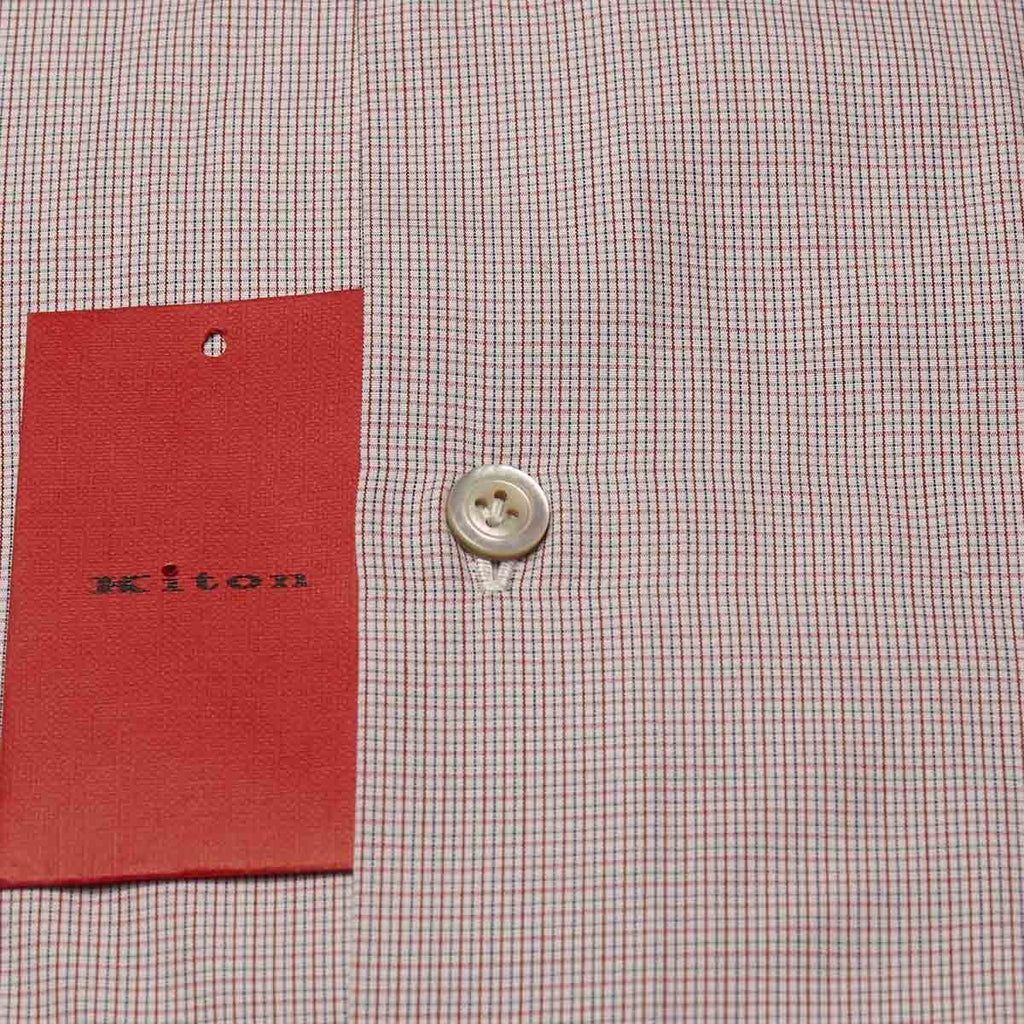 KITON Multicolor Cotton Shirt