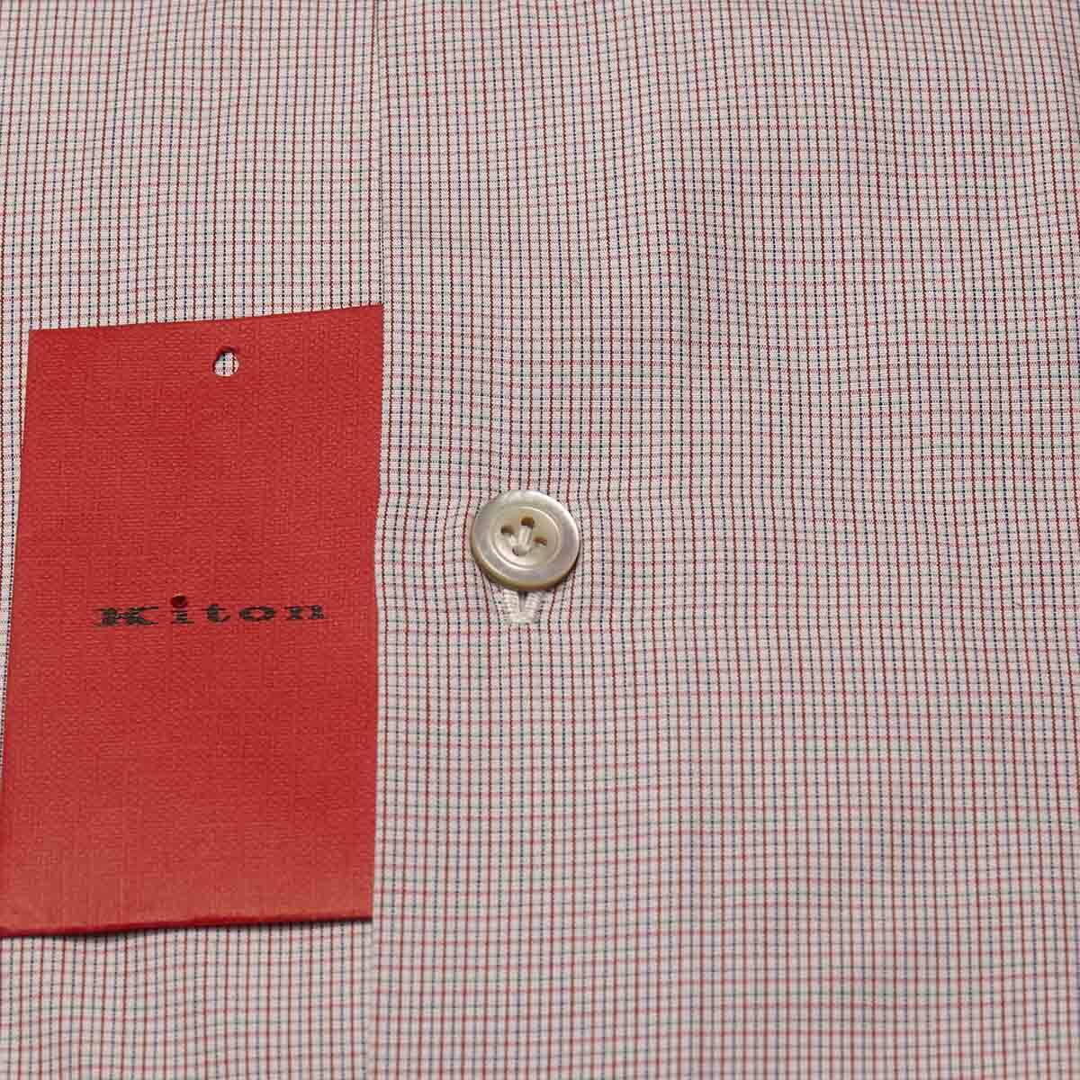 KITON Multicolor Cotton Shirt