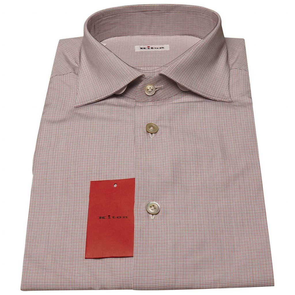 KITON Multicolor Cotton Shirt