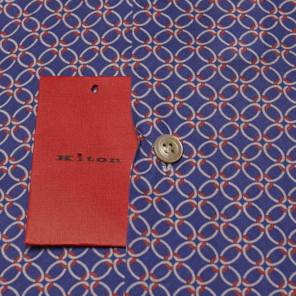 KITON Multicolor Cotton Shirt