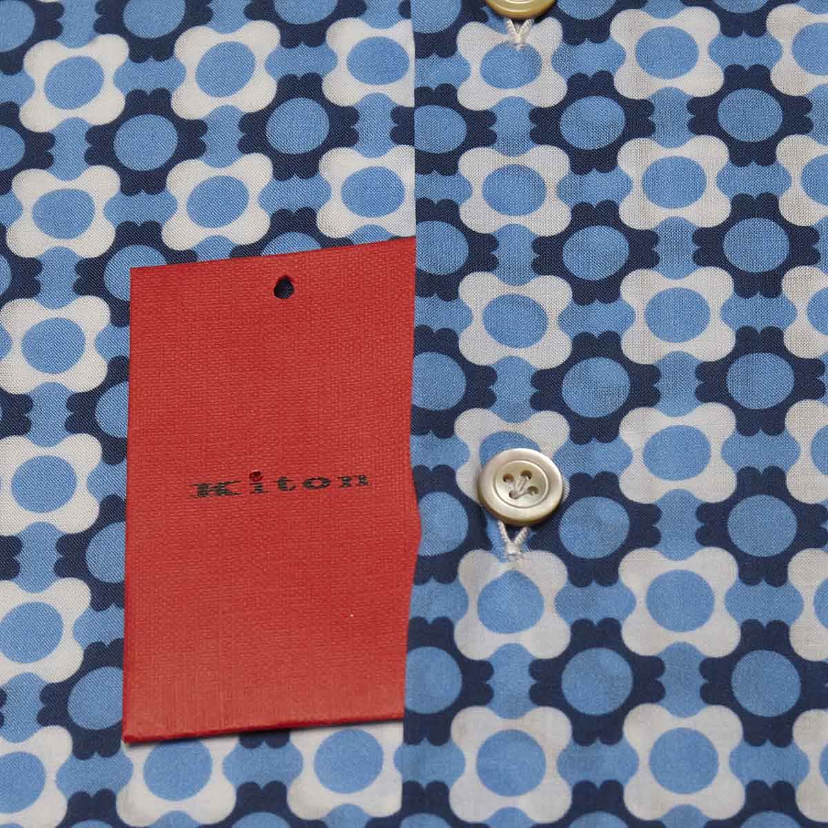 KITON Multicolor Cotton Shirt