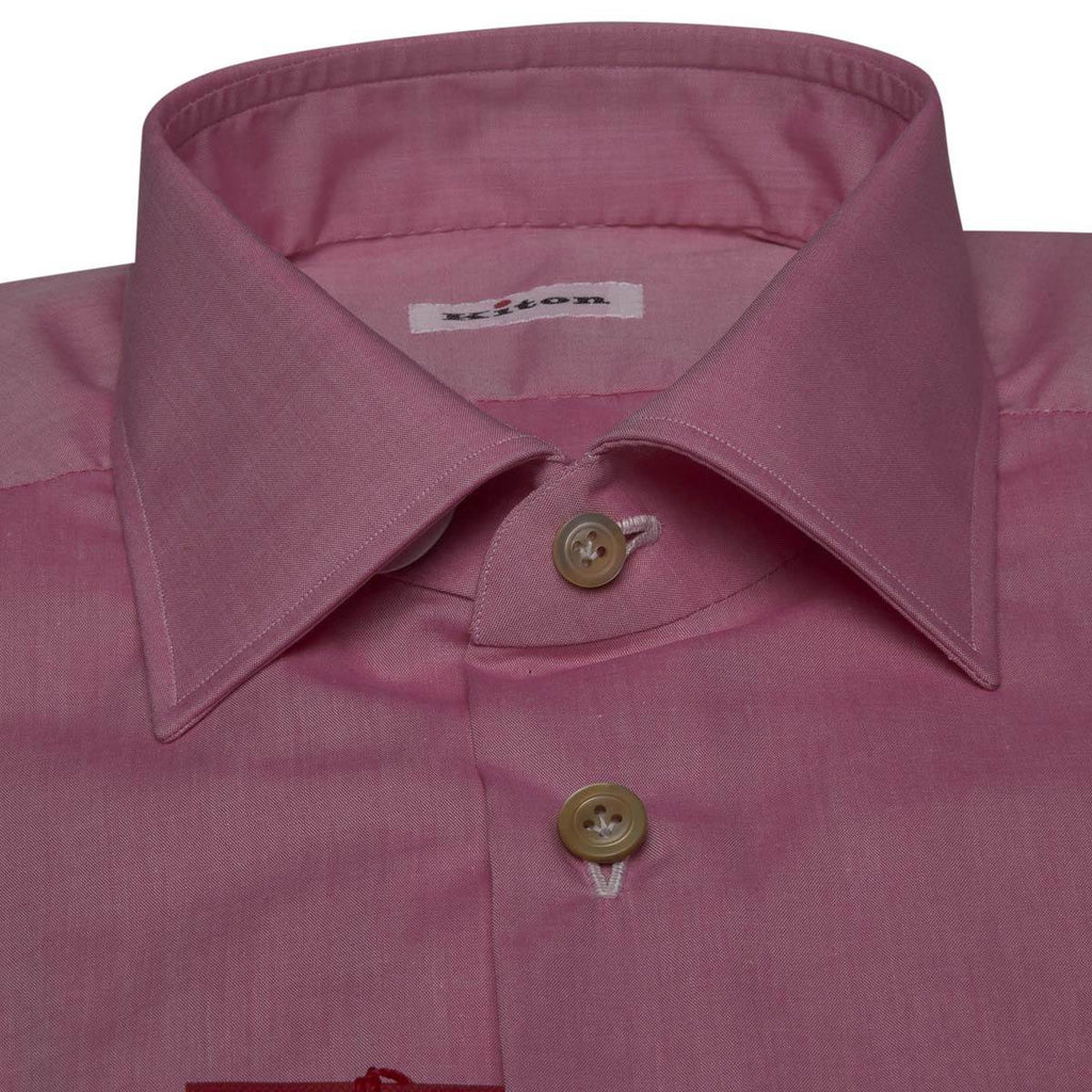 Kiton KITON Pink Cotton Shirt Pink 001