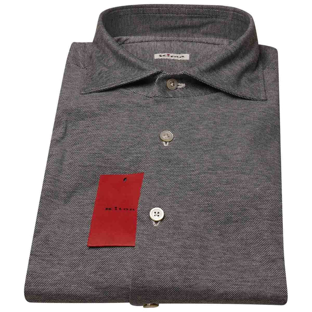 Kiton KITON Blue Cotton Shirt Blue 000