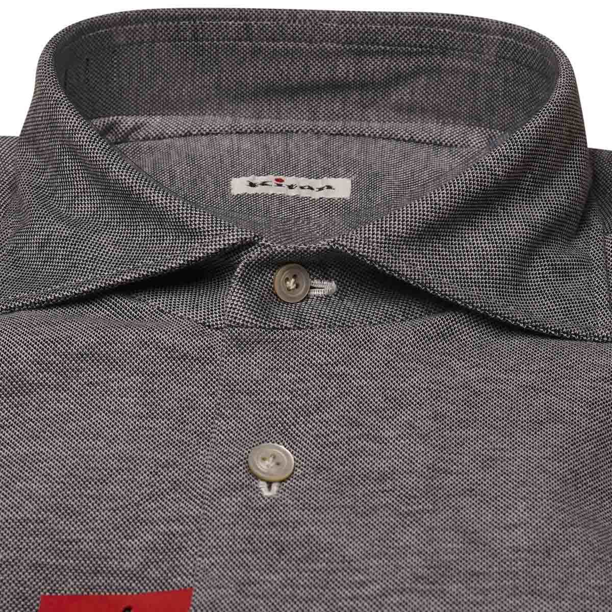 Kiton KITON Blue Cotton Shirt Blue 001