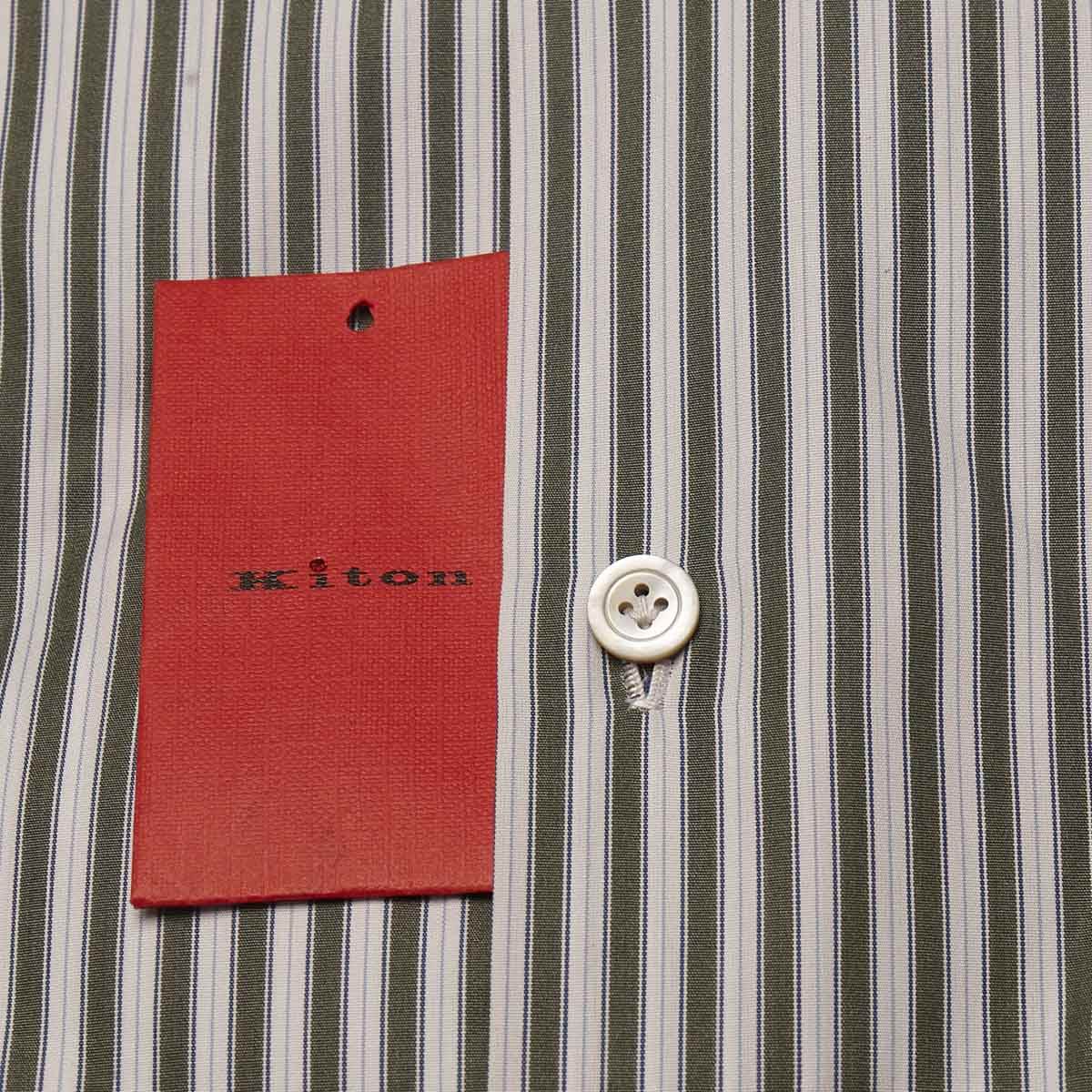 KITON Multicolor Cotton Shirt