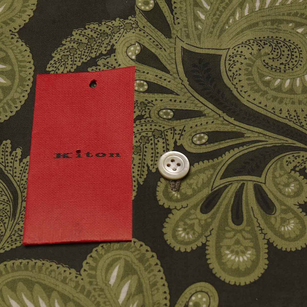 KITON Multicolor Cotton Shirt