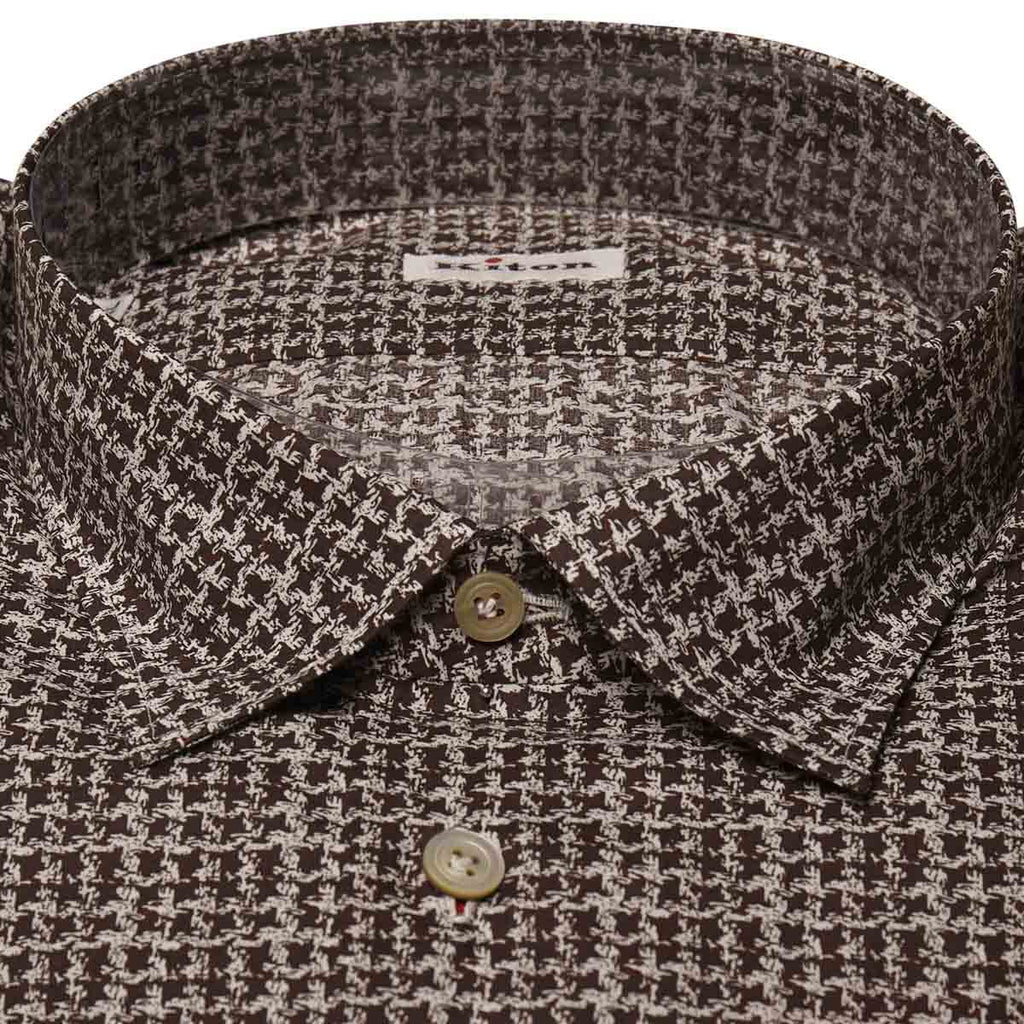 KITON Multicolor Cotton Shirt