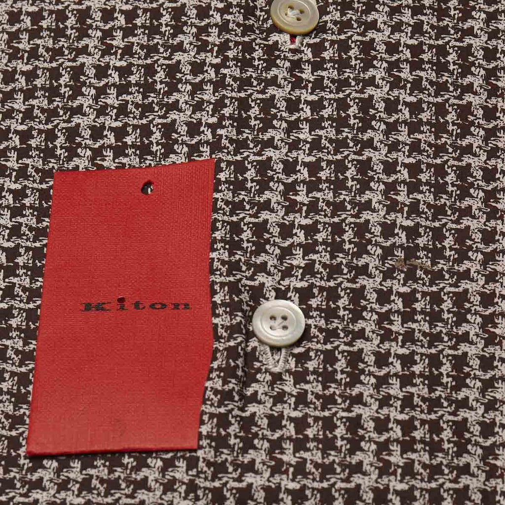 KITON Multicolor Cotton Shirt