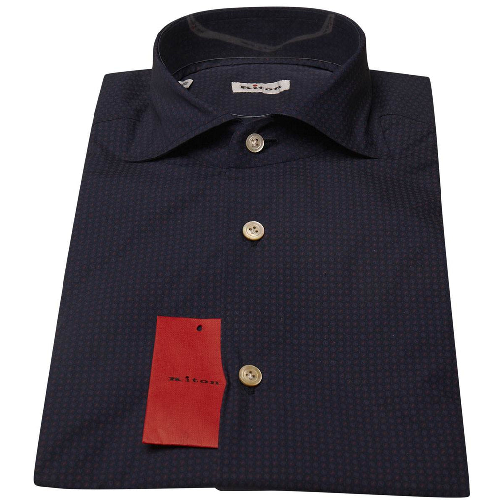 KITON Multicolor Cotton Shirt