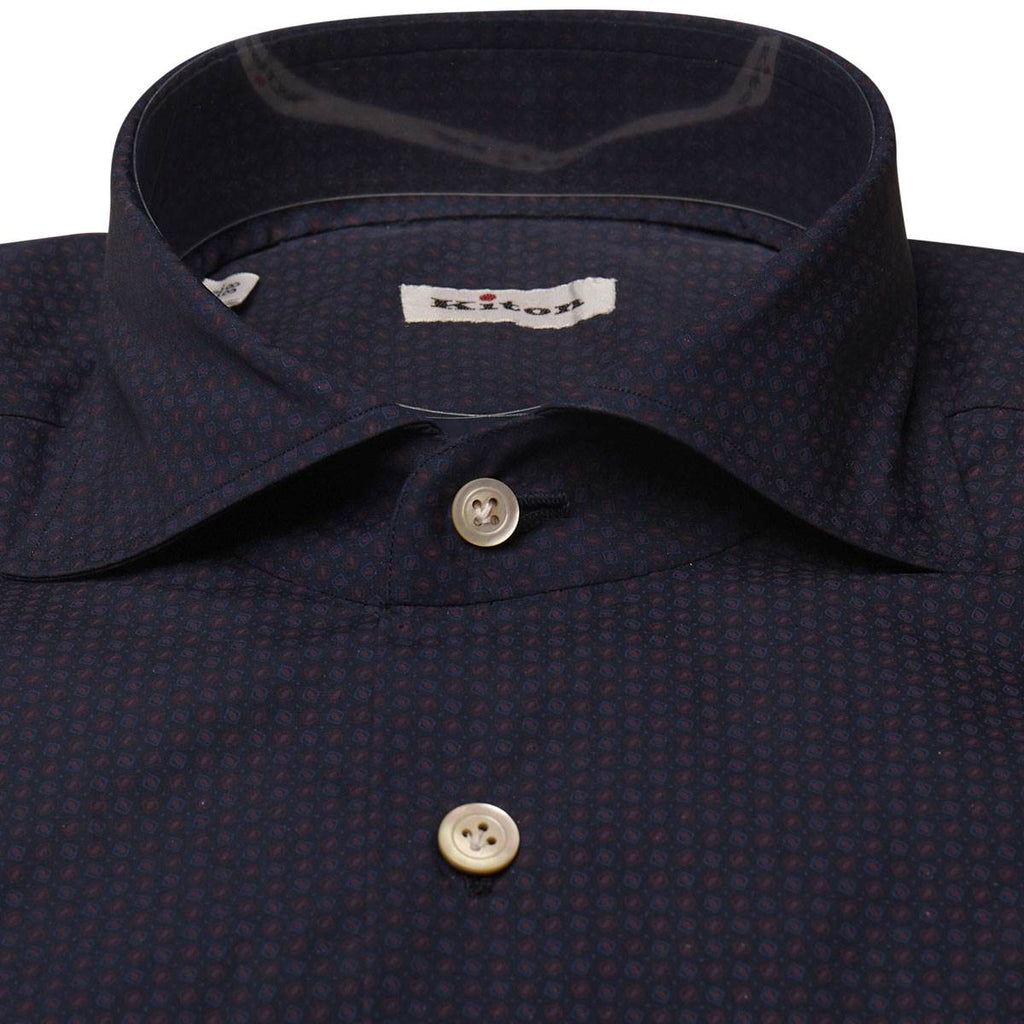 KITON Multicolor Cotton Shirt