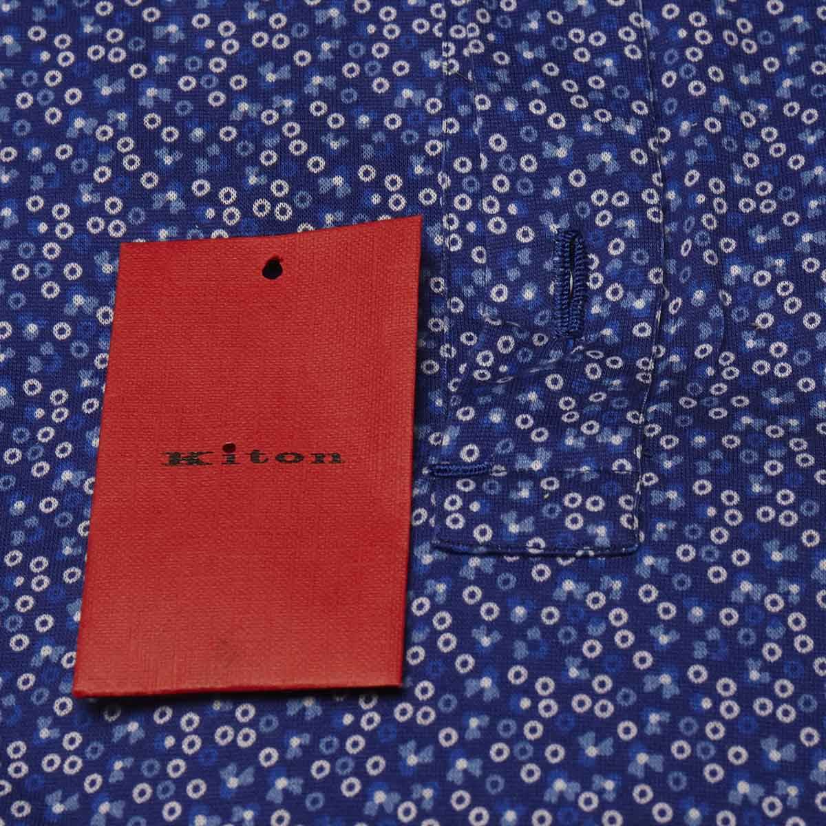 KITON Multicolor Cotton Sweater Polo