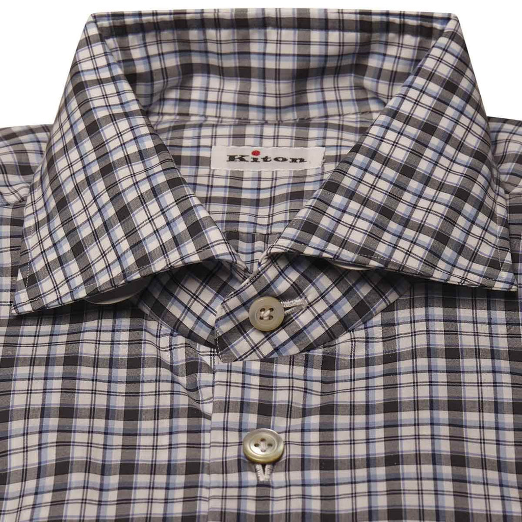 Kiton KITON Multicolor Cotton Shirt Multicolor 001