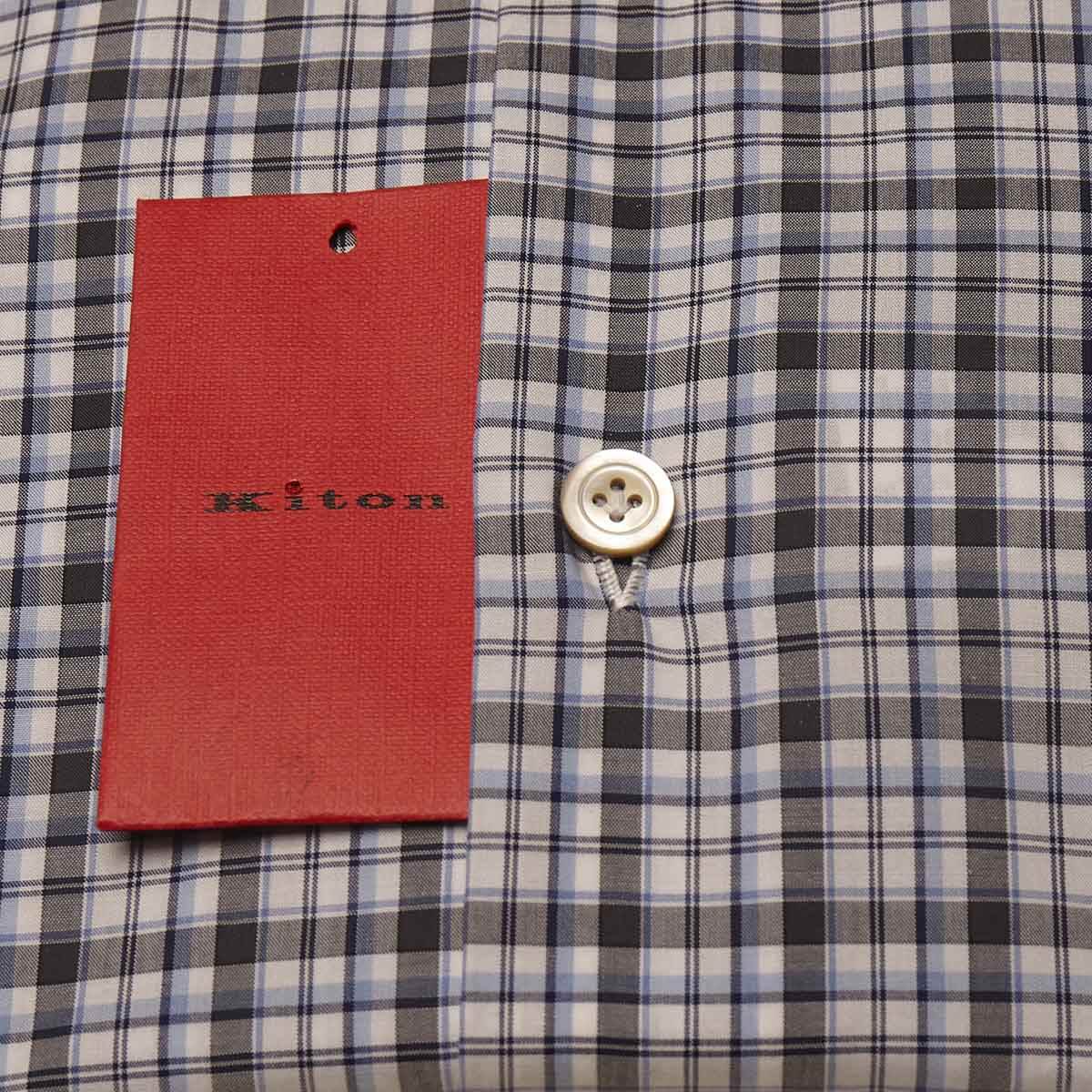 KITON Multicolor Cotton Shirt