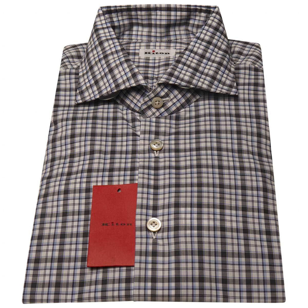 KITON Multicolor Cotton Shirt