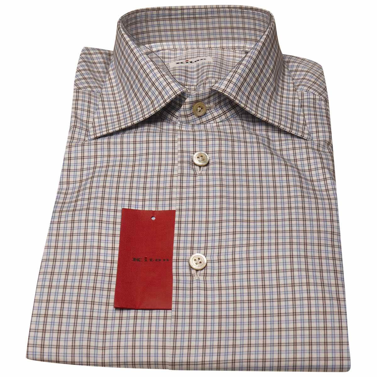 Kiton Kiton Multicolor Cotton Shirt Multicolor 000