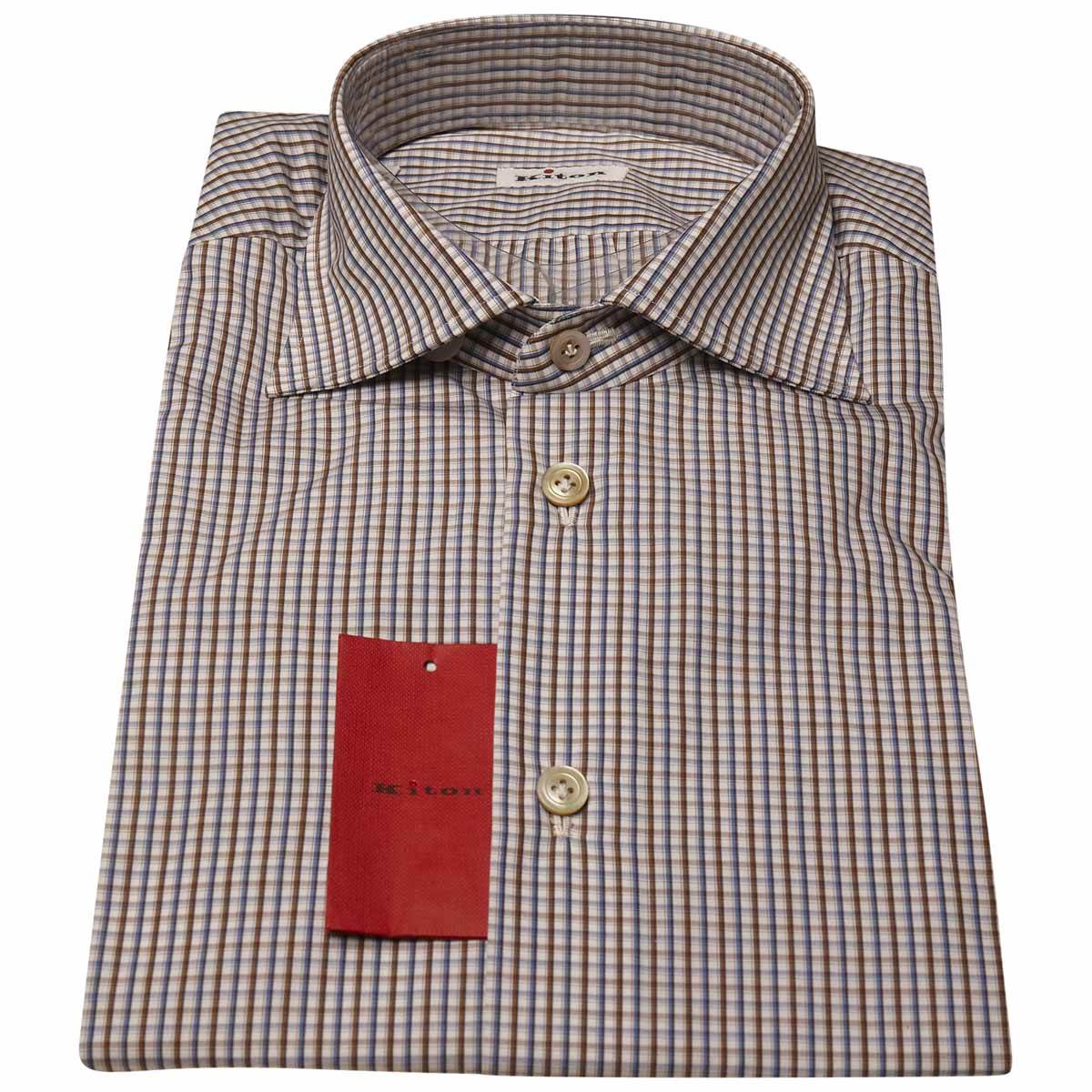 Kiton Kiton Multicolor Cotton Shirt Multicolor 000