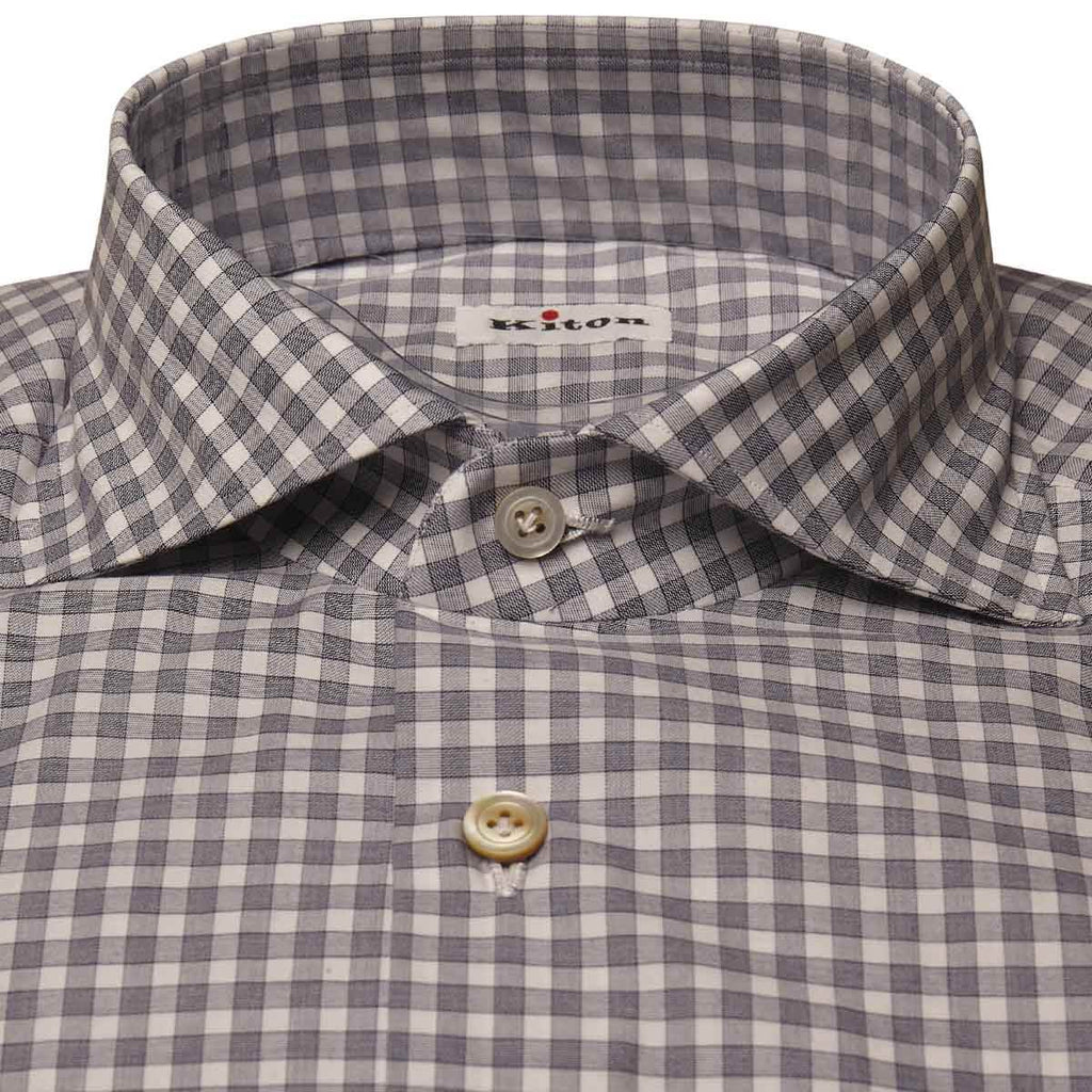 Kiton Kiton Multicolor Cotton Shirt Multicolor 001