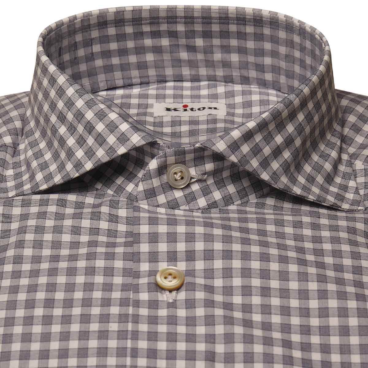 Kiton Kiton Multicolor Cotton Shirt Multicolor 001