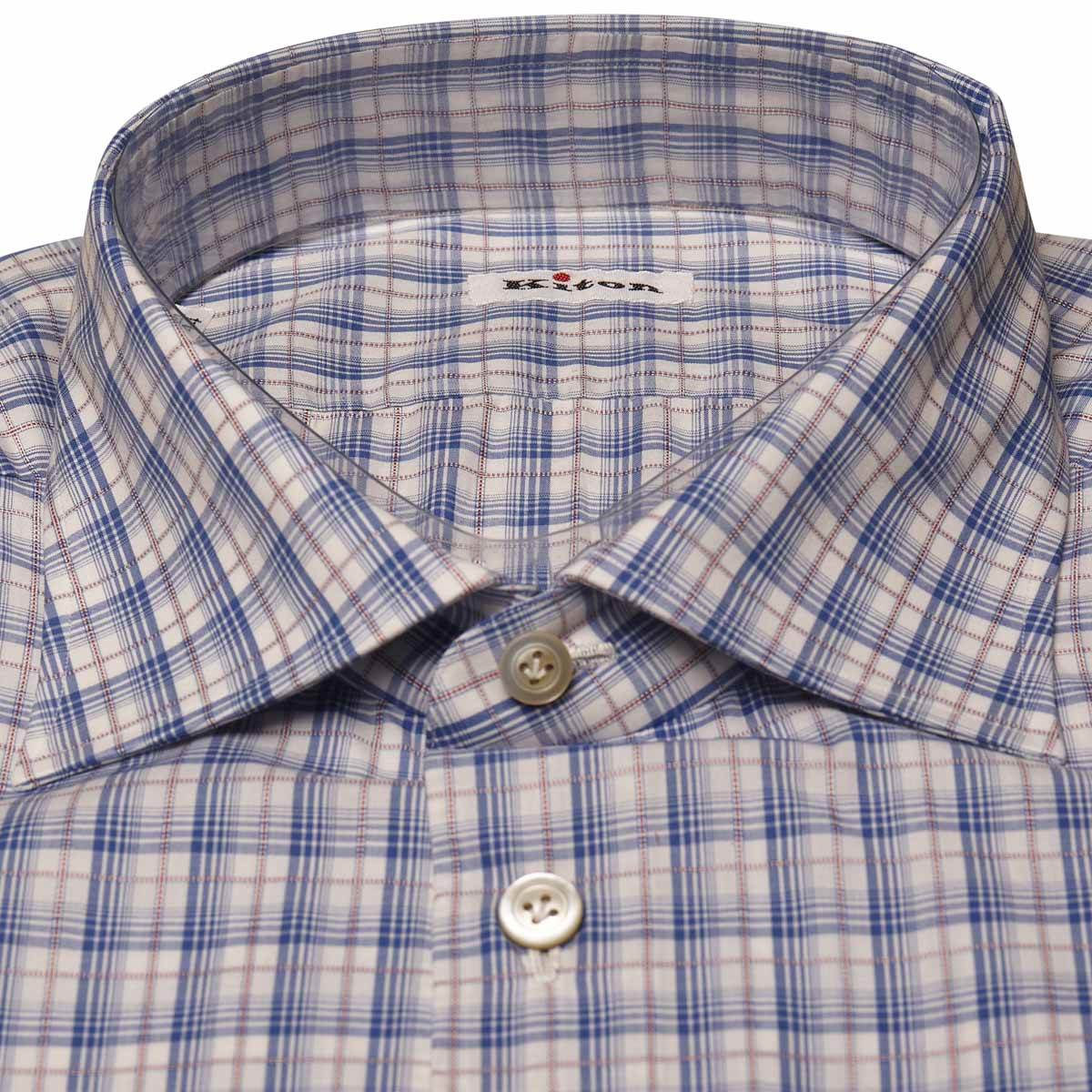 Kiton Kiton Multicolor Cotton Shirt Multicolor 001