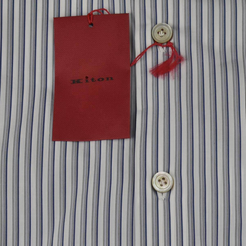 KITON Multicolor Cotton Shirt