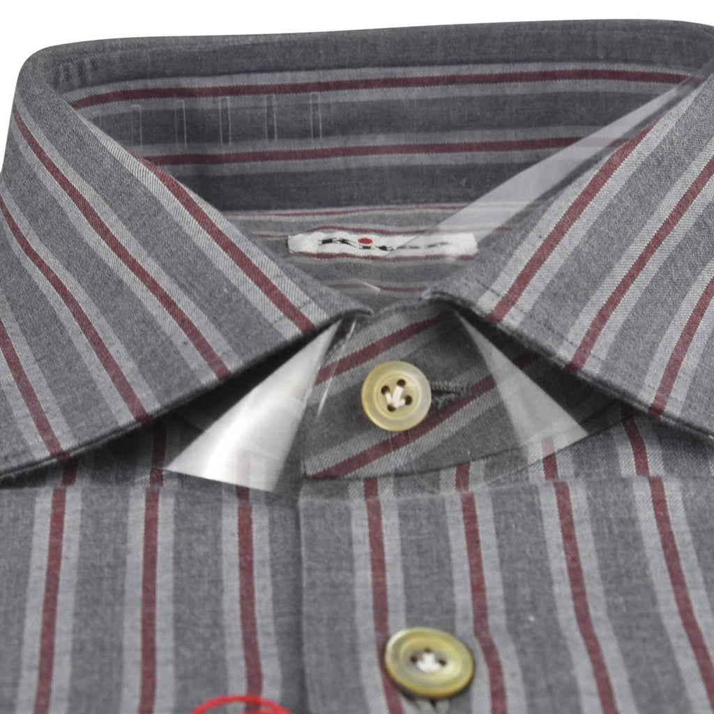 KITON Multicolor Cotton Shirt