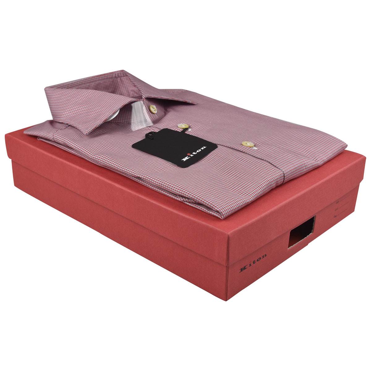 KITON Multicolor Cotton Shirt