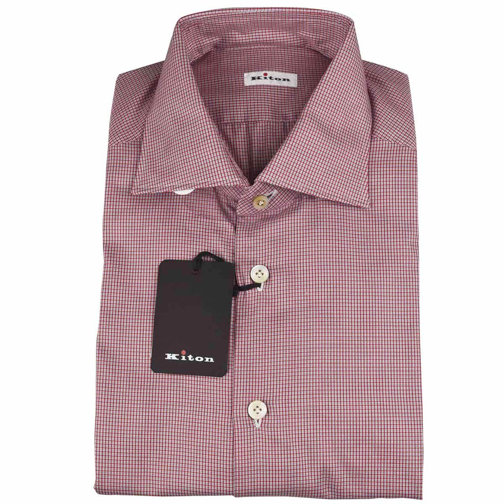 KITON Multicolor Cotton Shirt