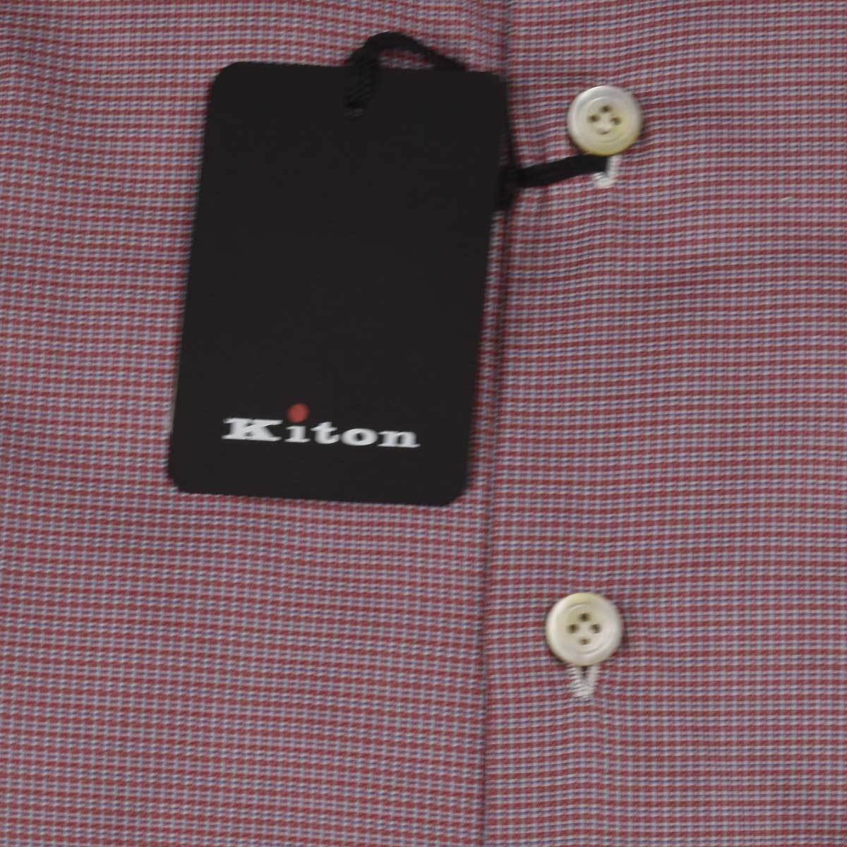 KITON Multicolor Cotton Shirt