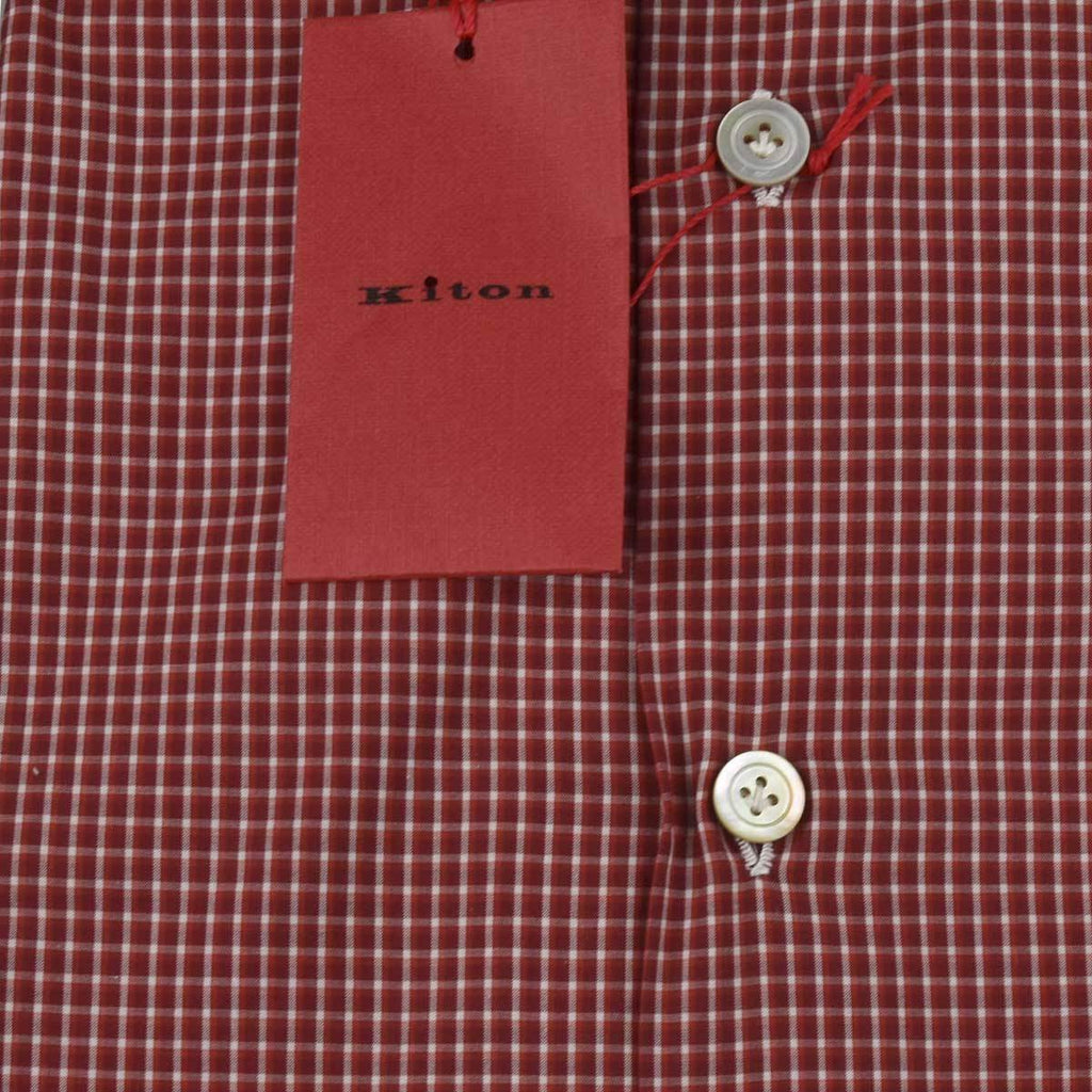 KITON Multicolor Cotton Shirt