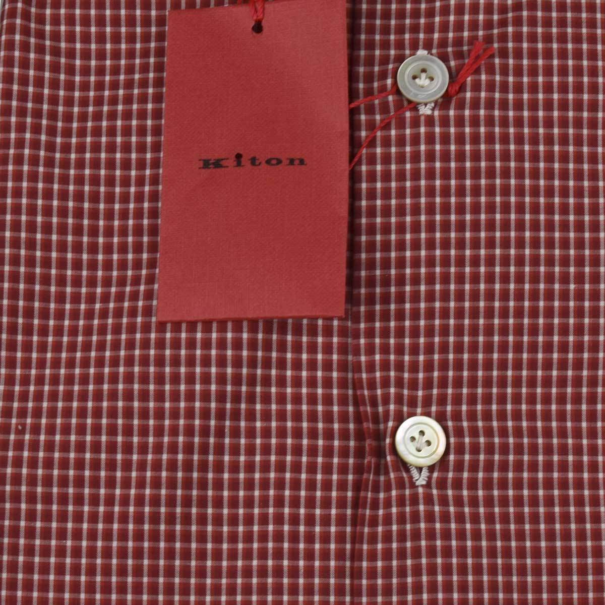 KITON Multicolor Cotton Shirt