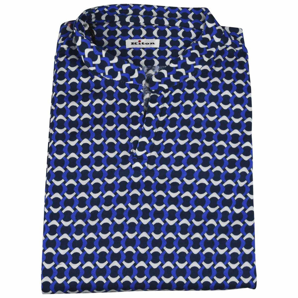 KITON Multicolor Cotton Corean Shirt