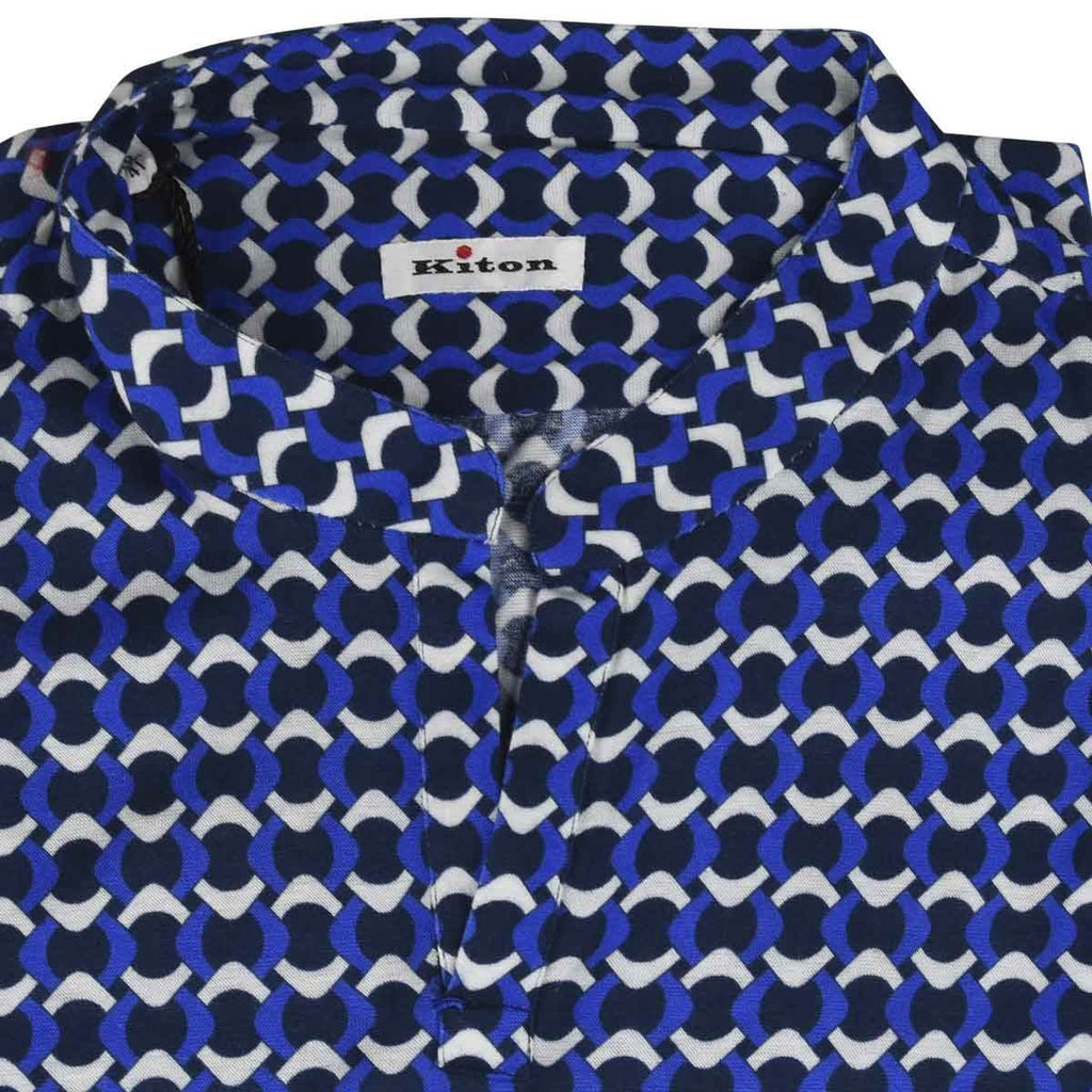 KITON Multicolor Cotton Corean Shirt