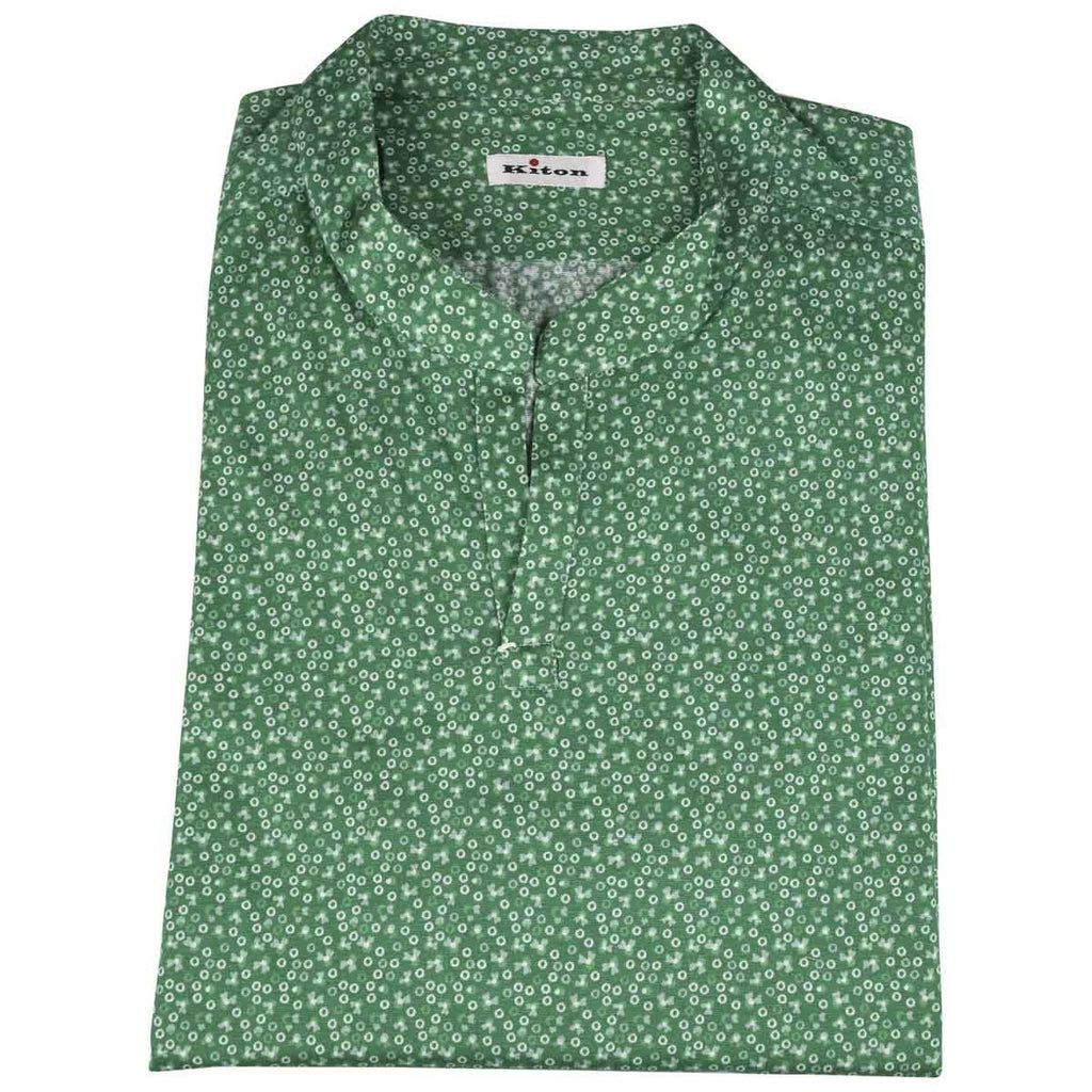 KITON Multicolor Cotton Corean Shirt